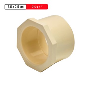 Astral CPVC Pro Reducer Bushing SPGxSOC SCH 40 - 6.5x2.5cm 2.5x1inch