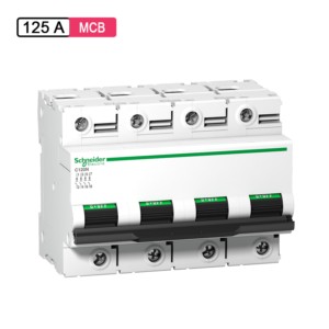 Schneider Electric Acti 9 AC MCB 125A 6M 4Pole 10kA C120N