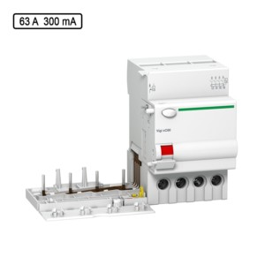 Schneider Electric Acti 9 63A 300mA 3.5M 4Pole Vigi Block for xC60