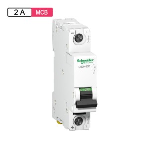 Schneider Electric Acti 9 DC MCB 2A 1M 1Pole C60H