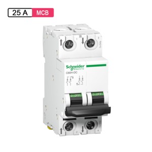 Schneider Electric Acti 9 DC MCB 25A 2M 2Pole C60H