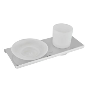 Eauset Brenta Pro Soap Dish with Glass Bracket