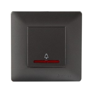 Crabtree Athena 2M Combined Plates Misty Grey