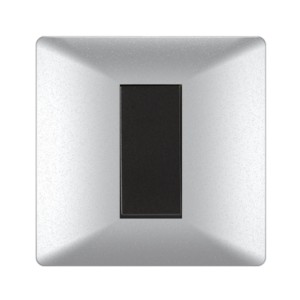 Crabtree Athena 1M Combined Plates Misty Silver