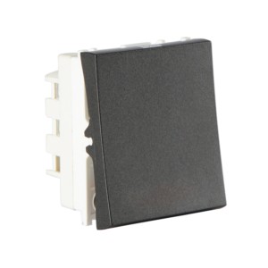 Crabtree Athena 20 A One Way DP Switch 1M Misty Grey