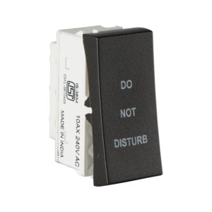 Crabtree Athena DND Switch 2 Way 1M Misty Grey