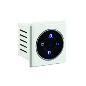 Crabtree Murano Electronics 4 channel Touch & IR controlled switch White