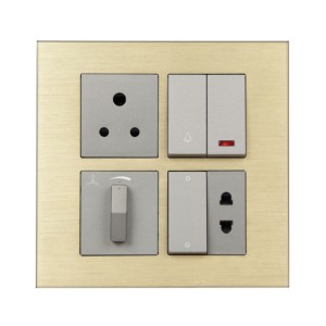 Crabtree Athena Amare 8M H Decorative Glass Plates Brassed Amber