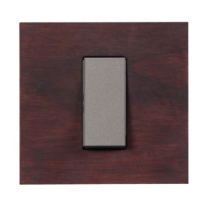 Crabtree Athena Amare 1M Decorative Glass Plates Teak Wood