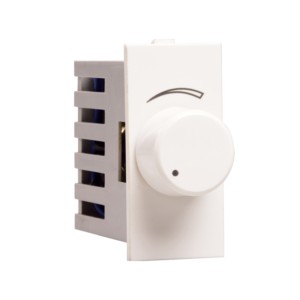 Crabtree Thames Step Fan Regulator 1M White