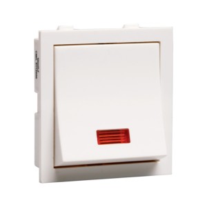 Crabtree Thames 20A DP with Indicator 2M Switch White