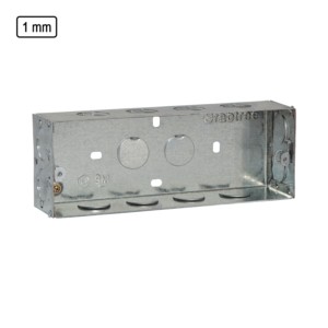 Crabtree 9M Flush Metal GI Box 1mm thickness