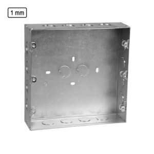 Crabtree 18M Flush Metal GI Box 1mm thickness