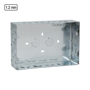 Crabtree 12M Flush Metal GI Box 1.2mm thickness