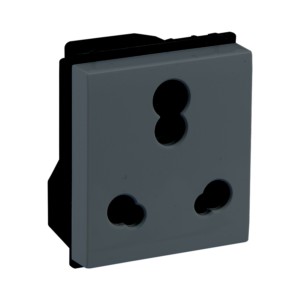 Crabtree Murano 6 A/16A Combine socket Grey