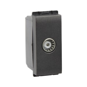 Crabtree Murano TV Socket Grey