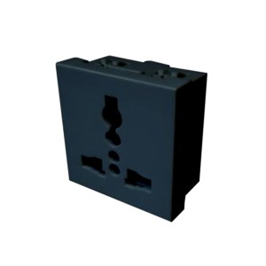 Crabtree Murano International socket Grey