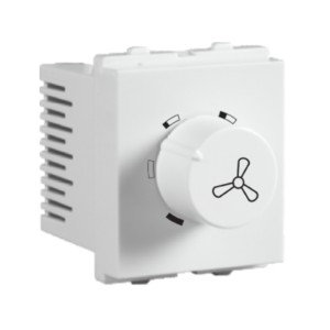 Crabtree Verona Fan Regulator for BLDC fan 2M White