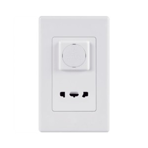 Crabtree Signia Shaver socket Mono Block 4M White