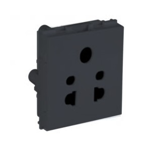 Crabtree Signia 6A 5 Pin socket Grey