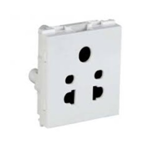 Crabtree Signia 6A 5 Pin socket White