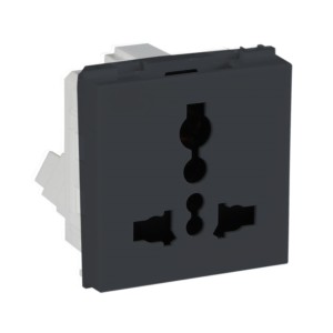 Crabtree Signia Universal Socket Grey