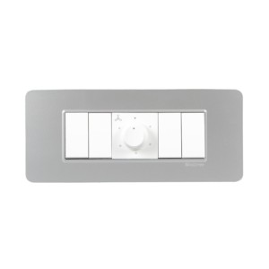 Crabtree Signia 6M w/o pillar PC Combined Plates Silver