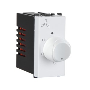 Crabtree Signia 1 M Fan Regulator White