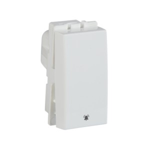 Crabtree Signia 10 A Bell push switch White