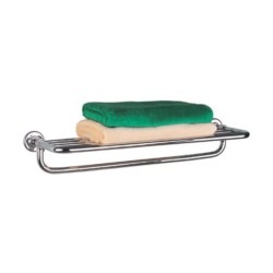 Jaquar Hotelier Towel Rack with Lower Hanger Stainless Steel