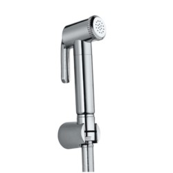 Jaquar Health Faucet with 1Meter Long Easy Flex Tube in Chrome Finish & Wall Hook