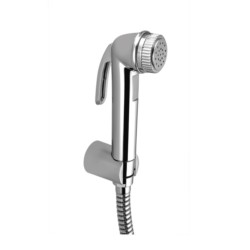 Jaquar Health Faucet ABS Body with 8mm Dia, 1.2 Meter Long Spirochrome flex tube & Wall Hook