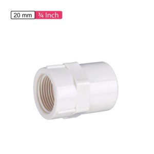 APL Apollo UPVC Female Adaptor Plastic Threaded 0.75inch 20mm SCH80
