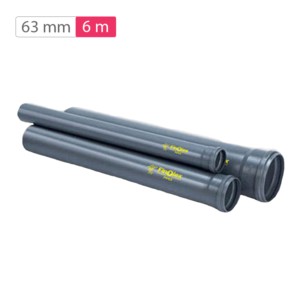 Finolex Ringfit 63mm 6 meter 10kg/cm2 PVC U Agriculture Pipe