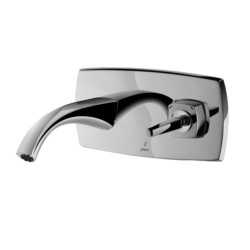 Jaquar Arc Exposed part kit of Joystick Basin Mixer Wall Mounted consisting of operating lever, cartridge sleeve, Wall Flange, Nipple and Spout