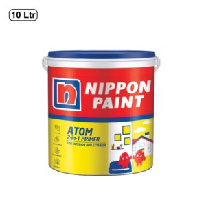 Nippon Paint Atom 2 in 1 Emulsion White 10L