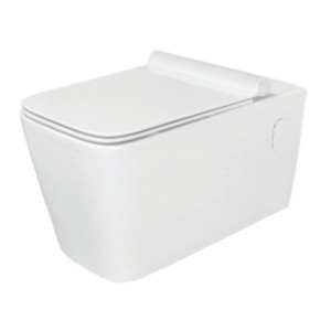 Somany Atria 355x567x360mm Wall Hung Water Closet With UF Seat Cover