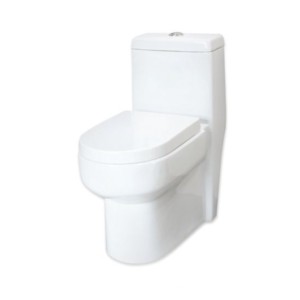 Somany Austin 360x635x740mm S-Trap 220 Syphonic Rimless One Piece Water Closet with Tornado Flush