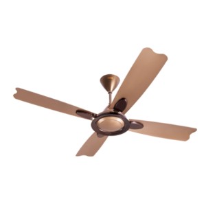 Usha 1300mm Bloom Dahlia W/O Reg GBD Sparkle Brown & Gold Ceiling Fan