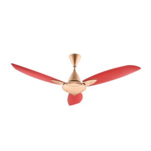 Usha 1250mm Bloom Primrose W/O Reg GBD Golden & Cherry Ceiling Fan