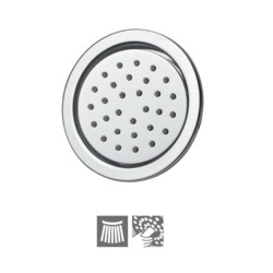 Jaquar Body Shower concealed Type 120mm Round with Installation Box & Rubit Cleaning System