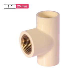 Winmax CPVC Brass Tee 1inch 25mm