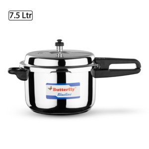 Butterfly Blue Line 7.5L + Sr Pan WOL Stainless Steel Pressure Cooker