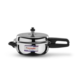 Butterfly Blue Line Jr Pan WL Stainless Steel Pressure Cooker