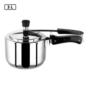 Speedex Basic 3L 1.600kg 1.2mm Stainless Steel Pressure Cooker