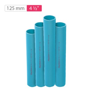 Finolex SDR 35 Blue Plain 125mm 4.5inch 6meter Casing Pipe