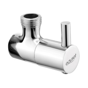 Eauset Angular Cock Light with Wall Flange Small knob Orne type