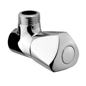 Eauset Angular Cock Light with Wall Flange Small Knob Tinto Type