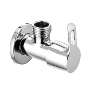 Eauset Angular Stop Cock with Wall Flange