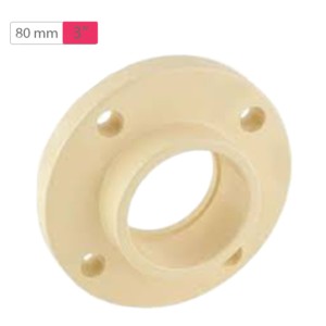 Finolex CPVC Flange with Gasket Open 80mm 3inch SCH80